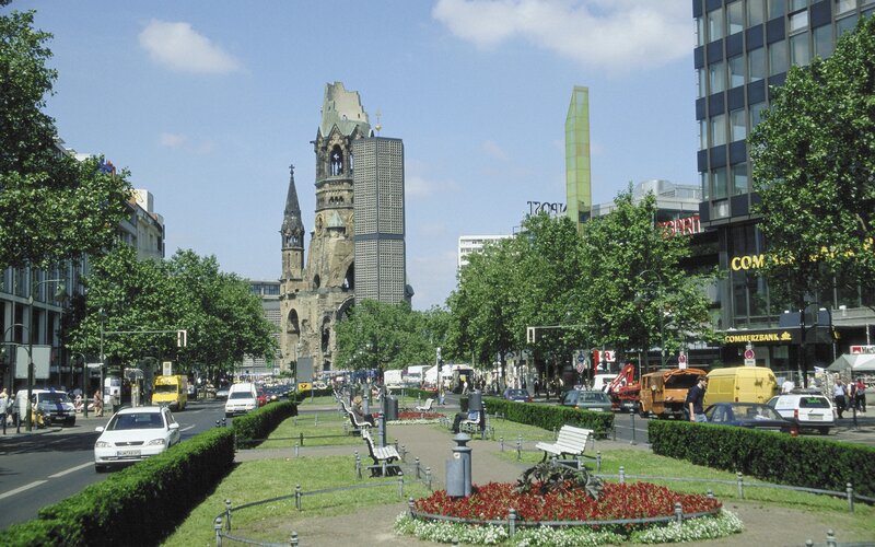 Kreuzberg with Kaiser Wilhelm Memorial Church
