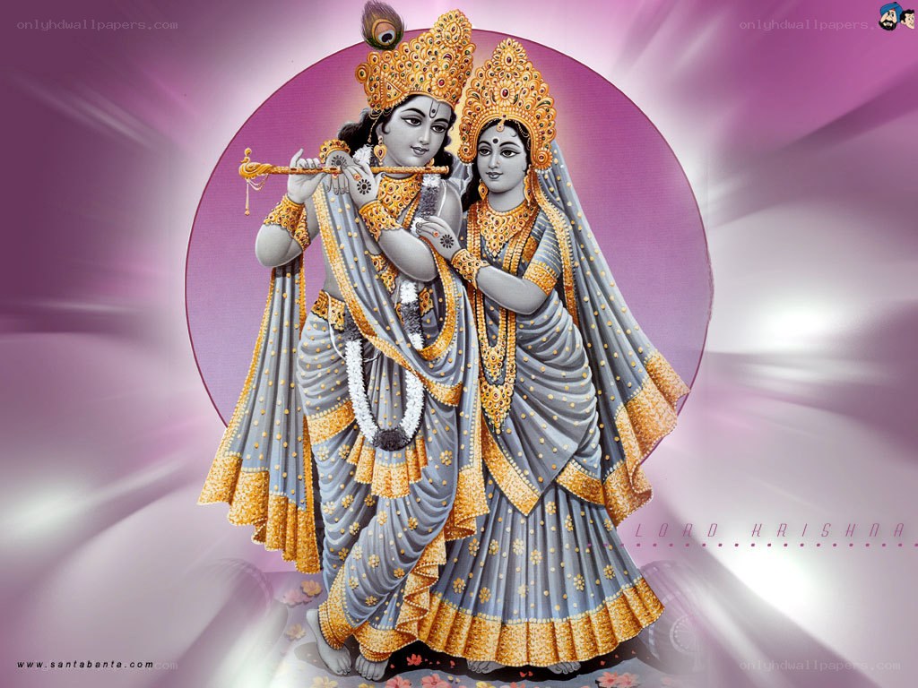 Krishna and Radha divine couple