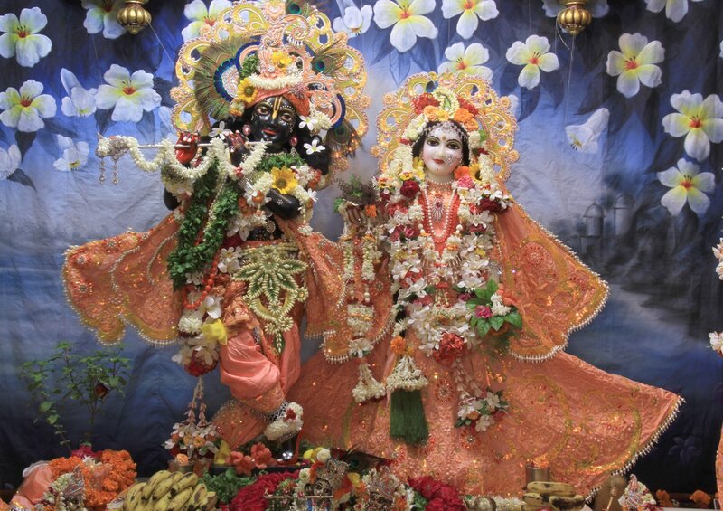 Krishna and Radha idols