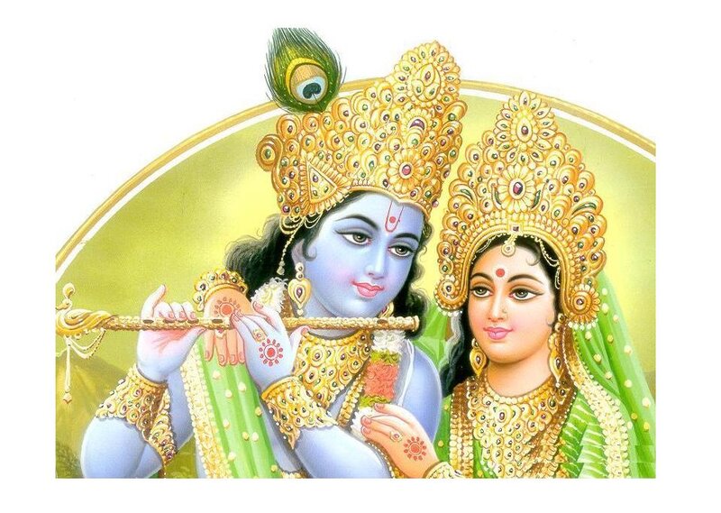 Krishna and Radha