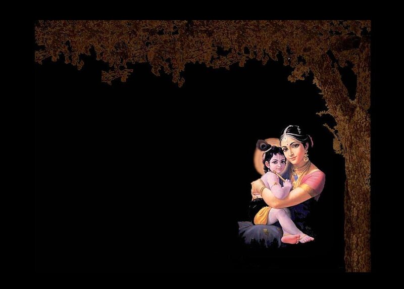 Krishna and Radha under Tree