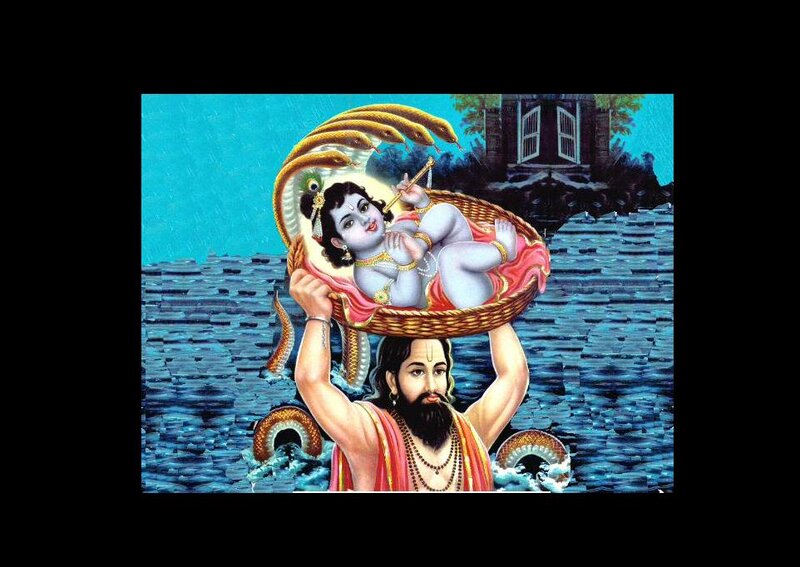Krishna on Snake Hood