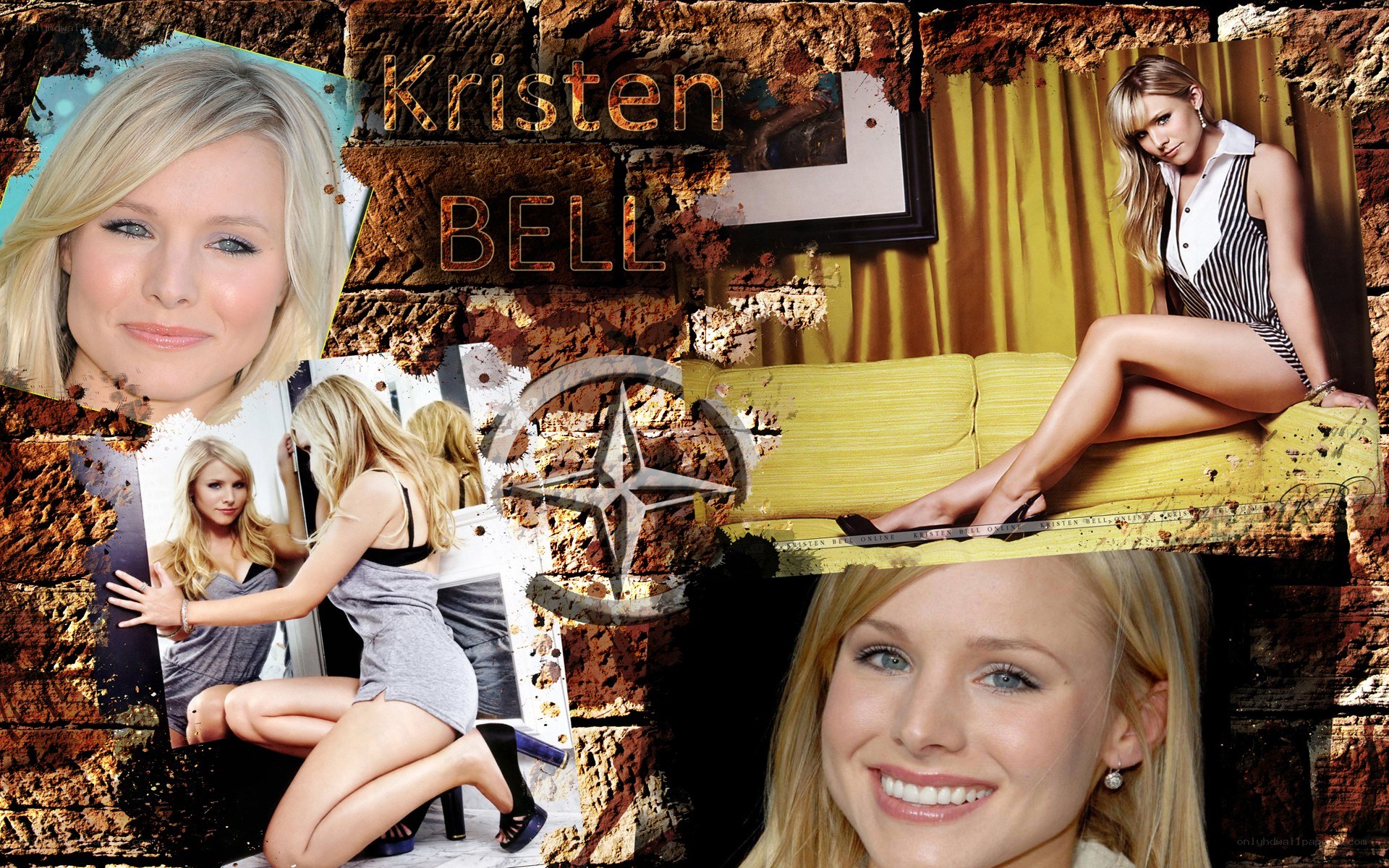 Kristen Bell collage