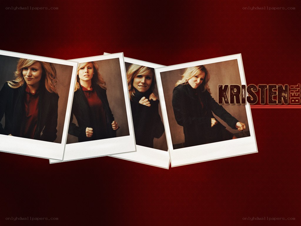 Kristen Bell photo collage