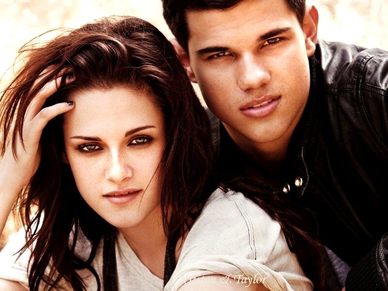 Kristen Stewart and Taylor Lautner