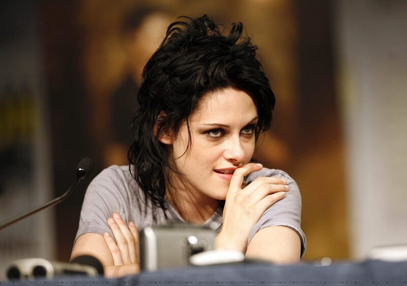 Kristen Stewart at a panel