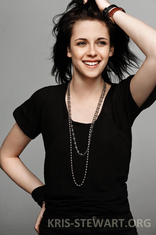 Kristen Stewart smiling portrait
