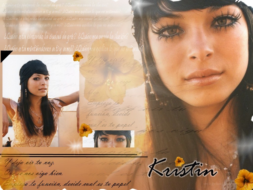 Kristin fan art collage