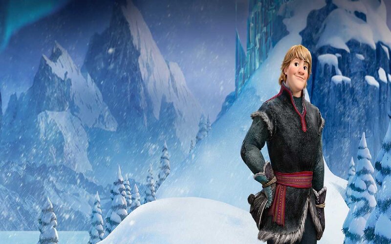 Kristoff in Winter Landscape