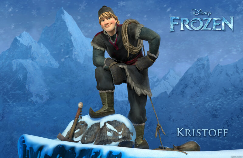 Kristoff on a Snowy Peak