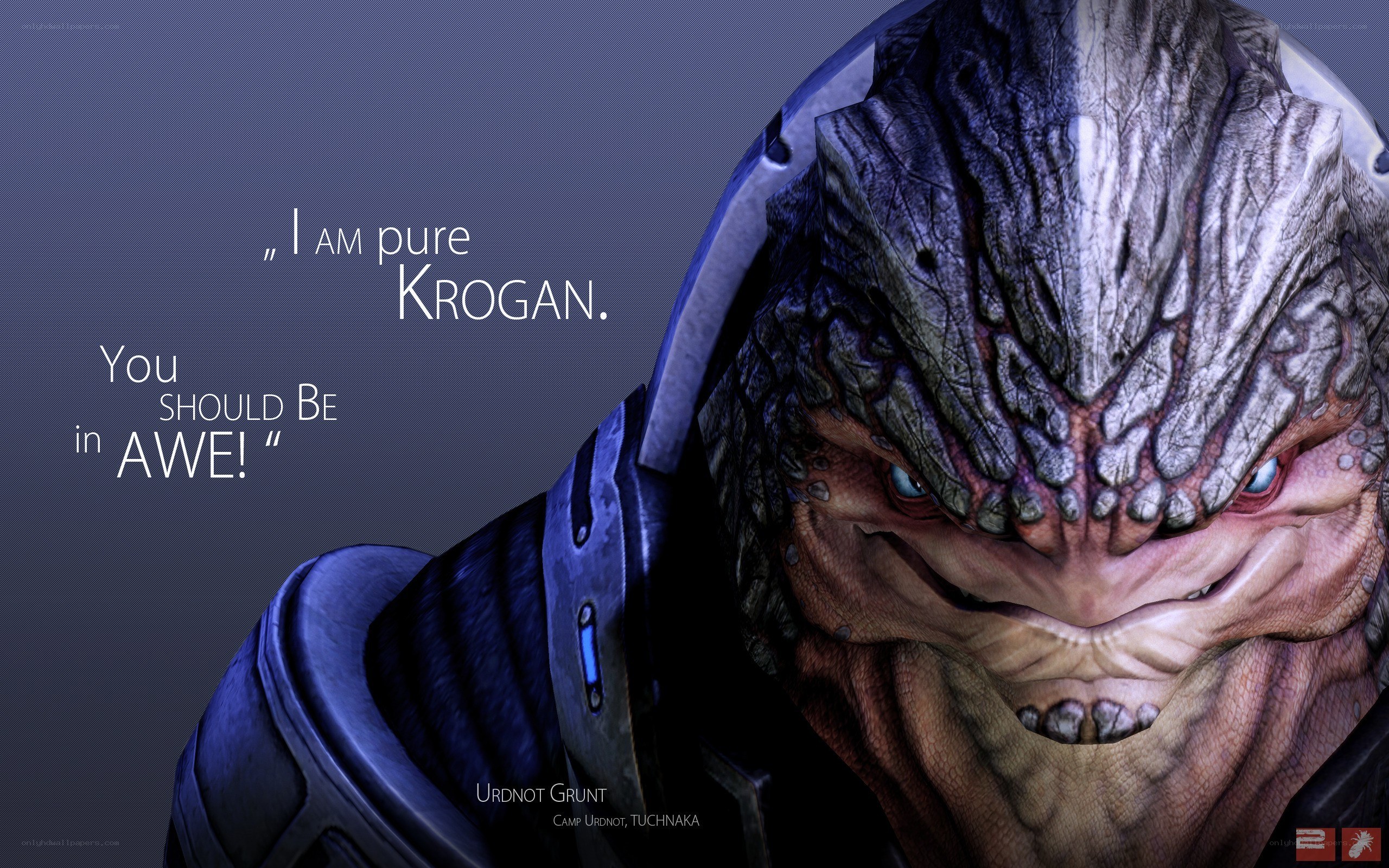 Krogan character from Mass Effect
