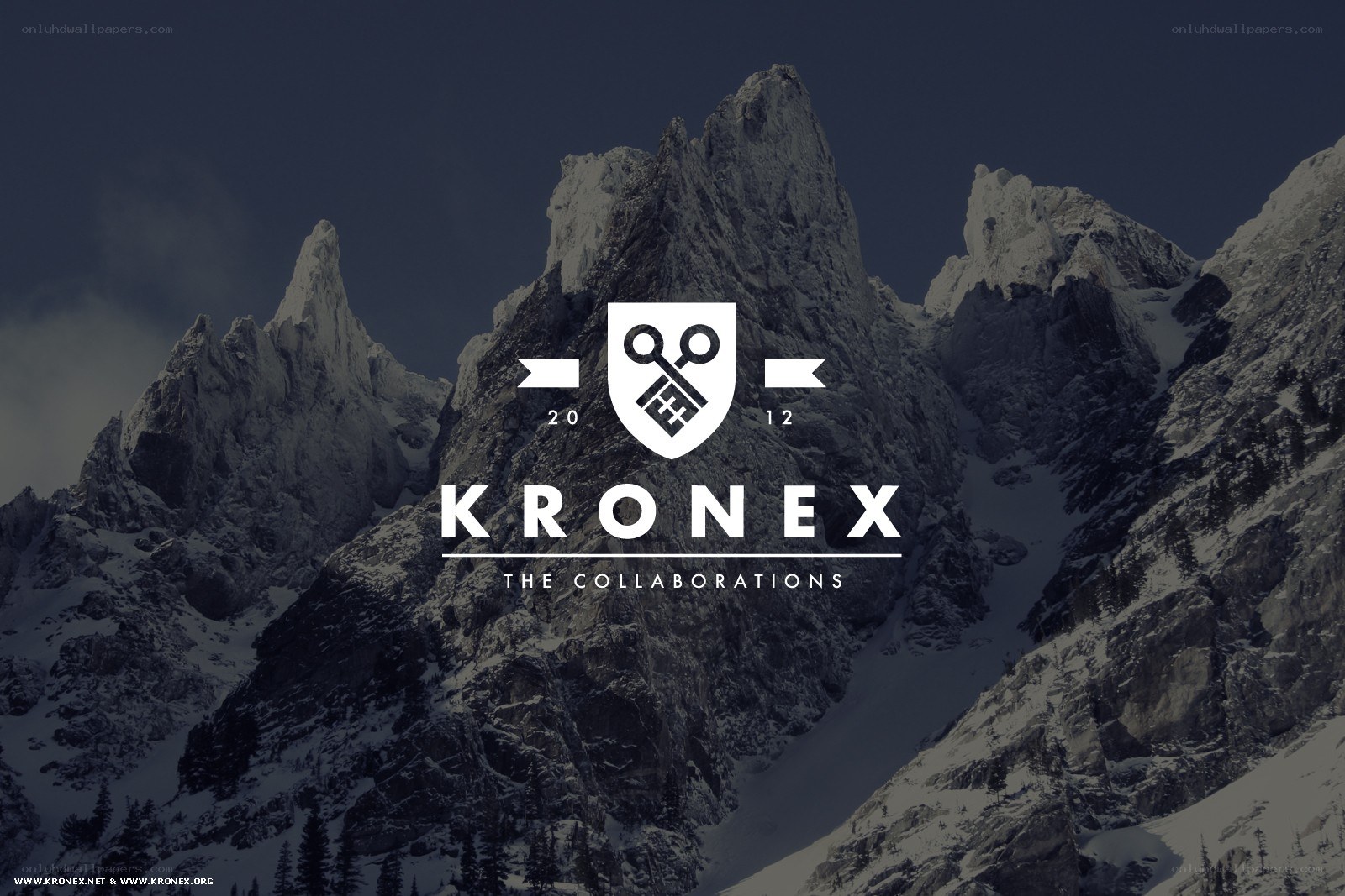 Kronex logo on mountain backdrop