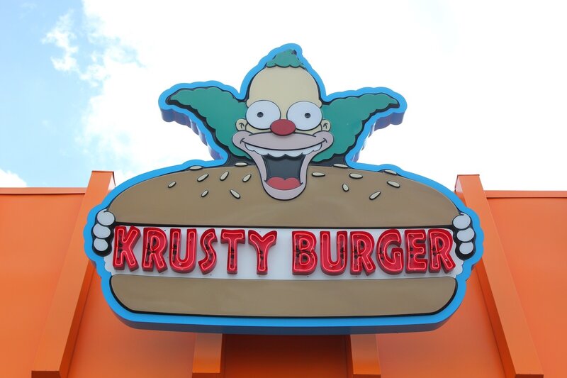 Krusty the Clown Sign