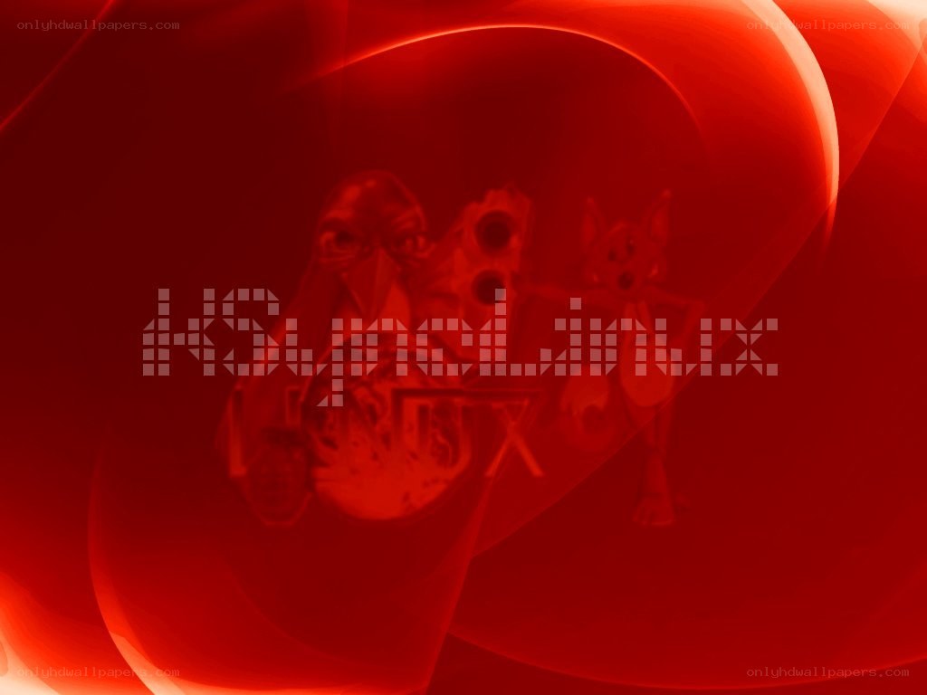KSupeLinux logo on red background