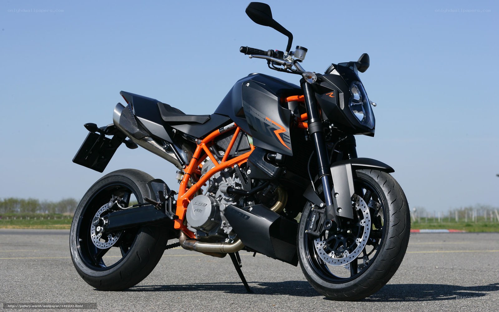 KTM 1190 RC8 motorcycle