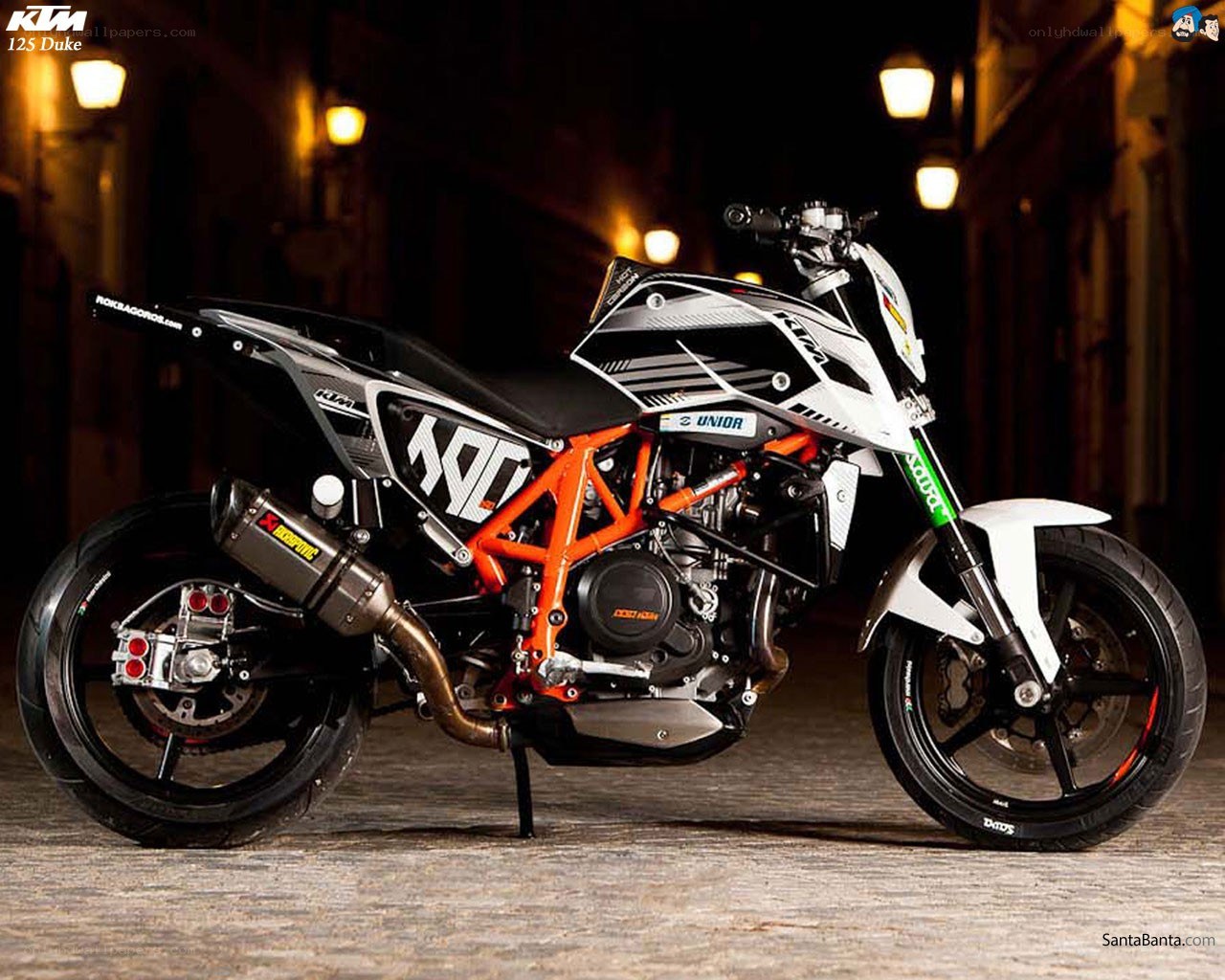 KTM 125 Duke motorcycle