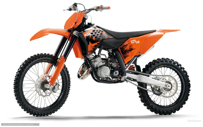 KTM 125 SX dirt bike