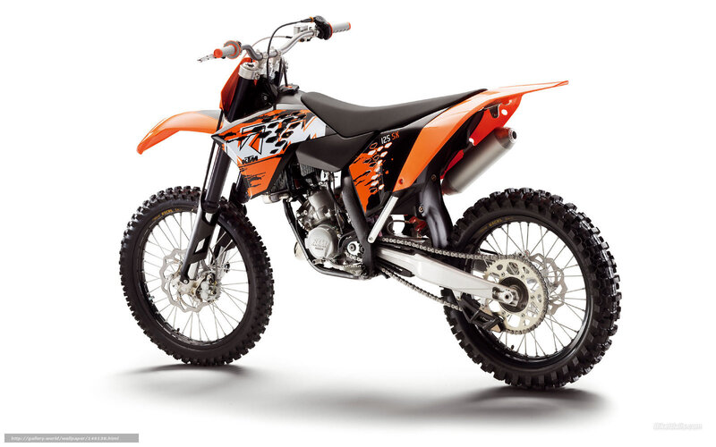 KTM 125 SX dirt bike