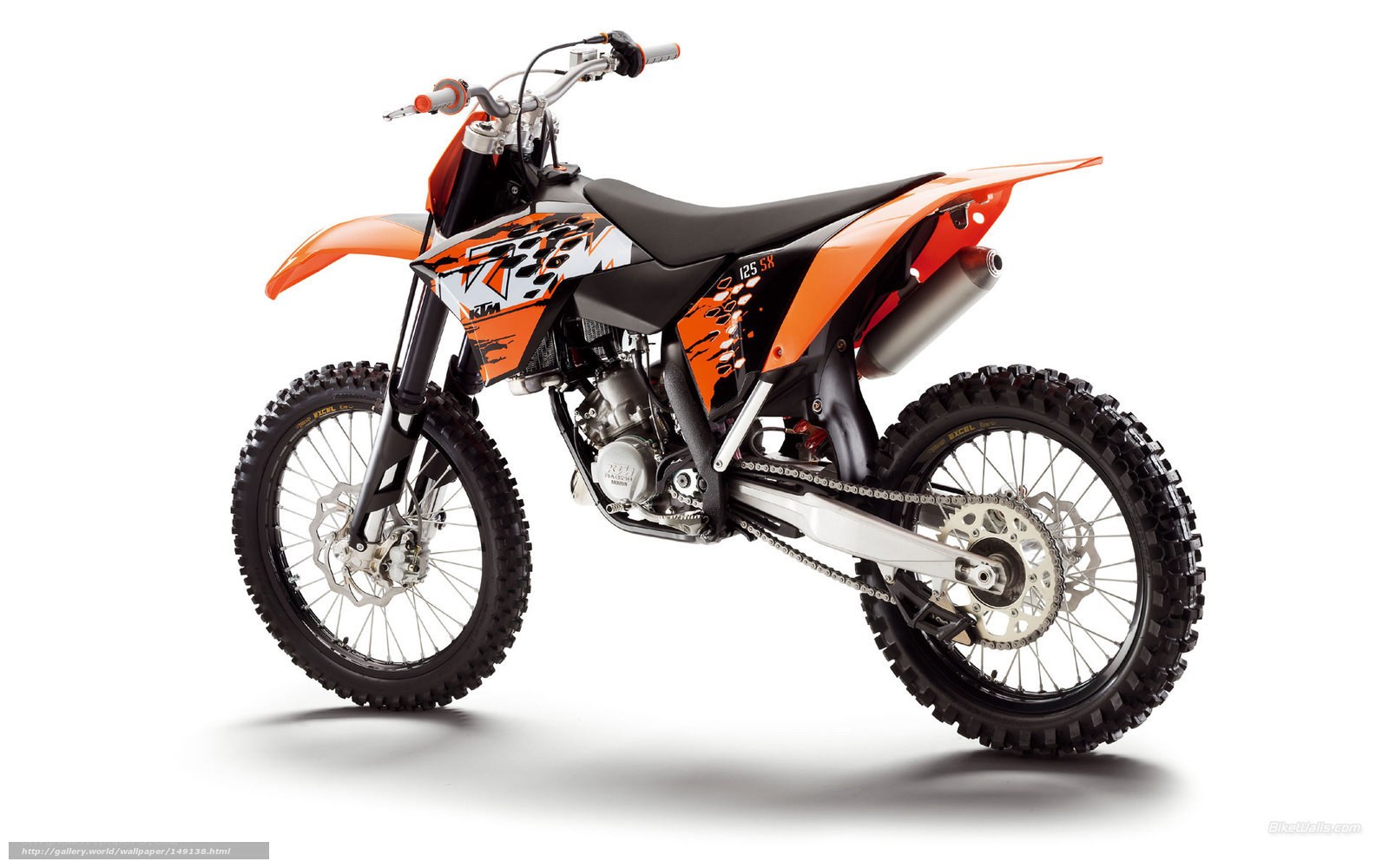 KTM 125 SX dirt bike