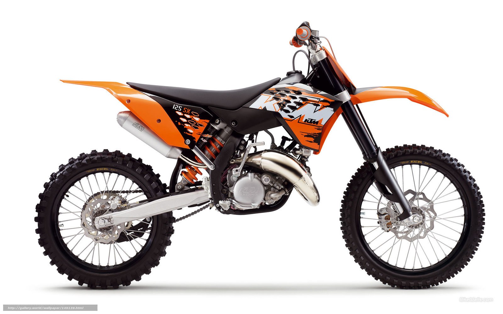 KTM 125 SX dirt bike
