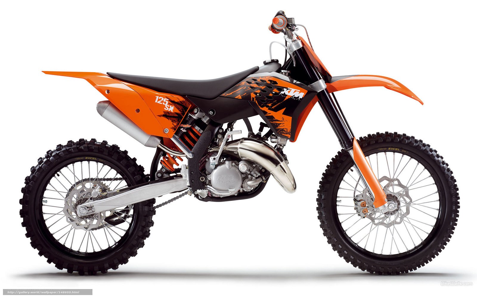 KTM 125 SX dirt bike