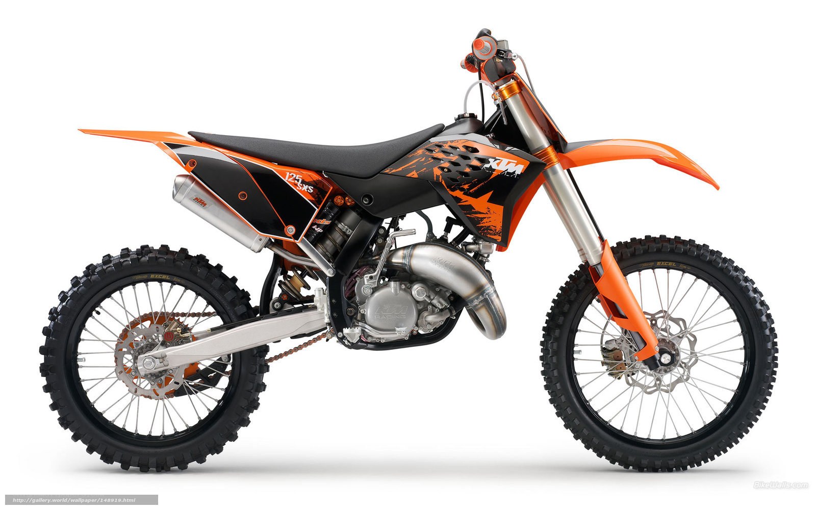 KTM 125 SXS dirt bike