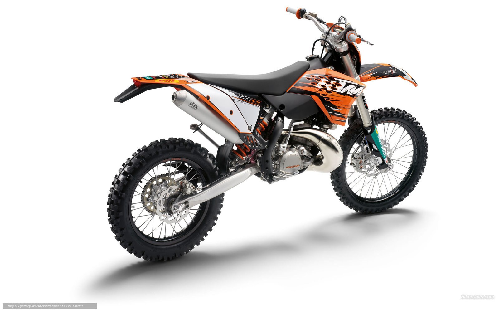 KTM 200 XC dirt bike
