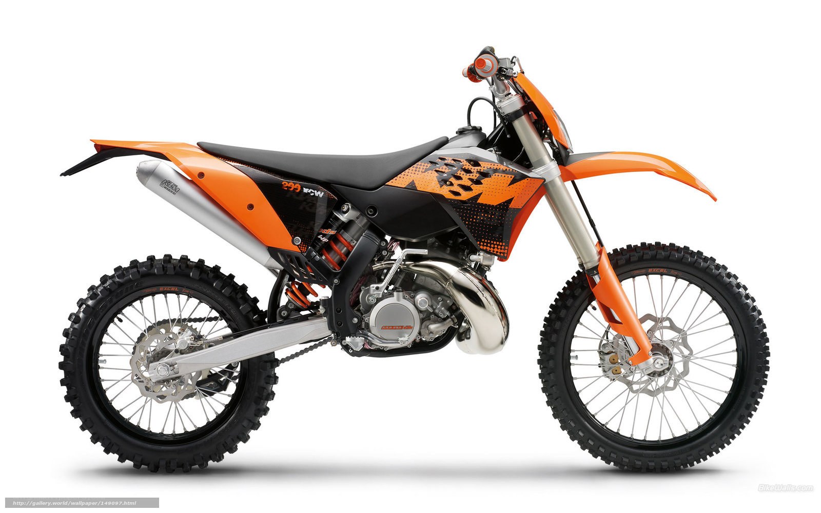 KTM 250 EXC dirt bike