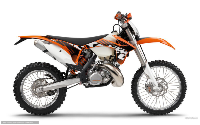 KTM 250 EXC dirt bike