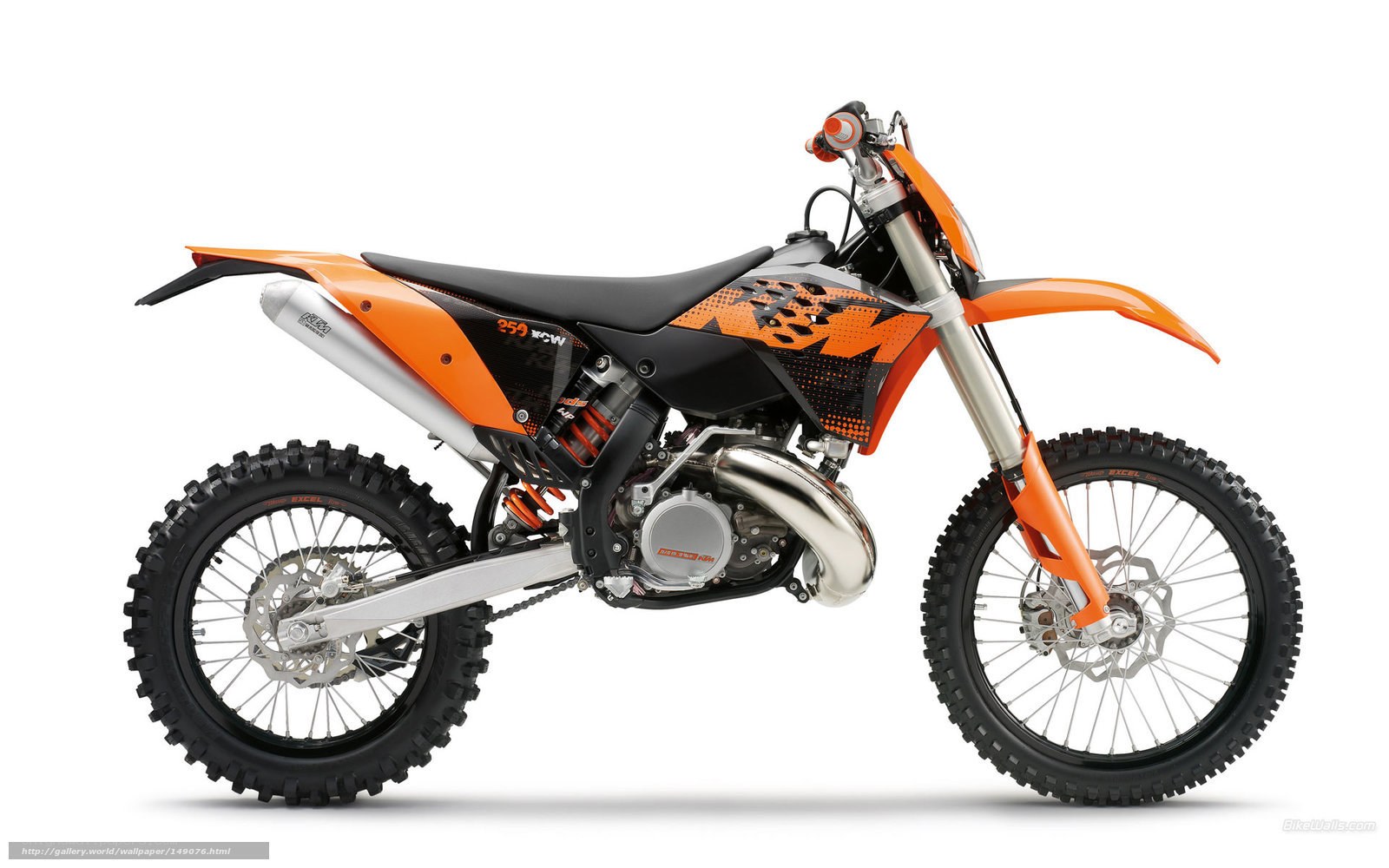 KTM 250 EXC dirt bike