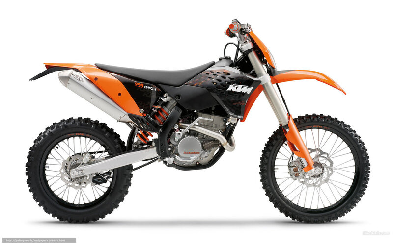 KTM 250 EXC-F dirt bike