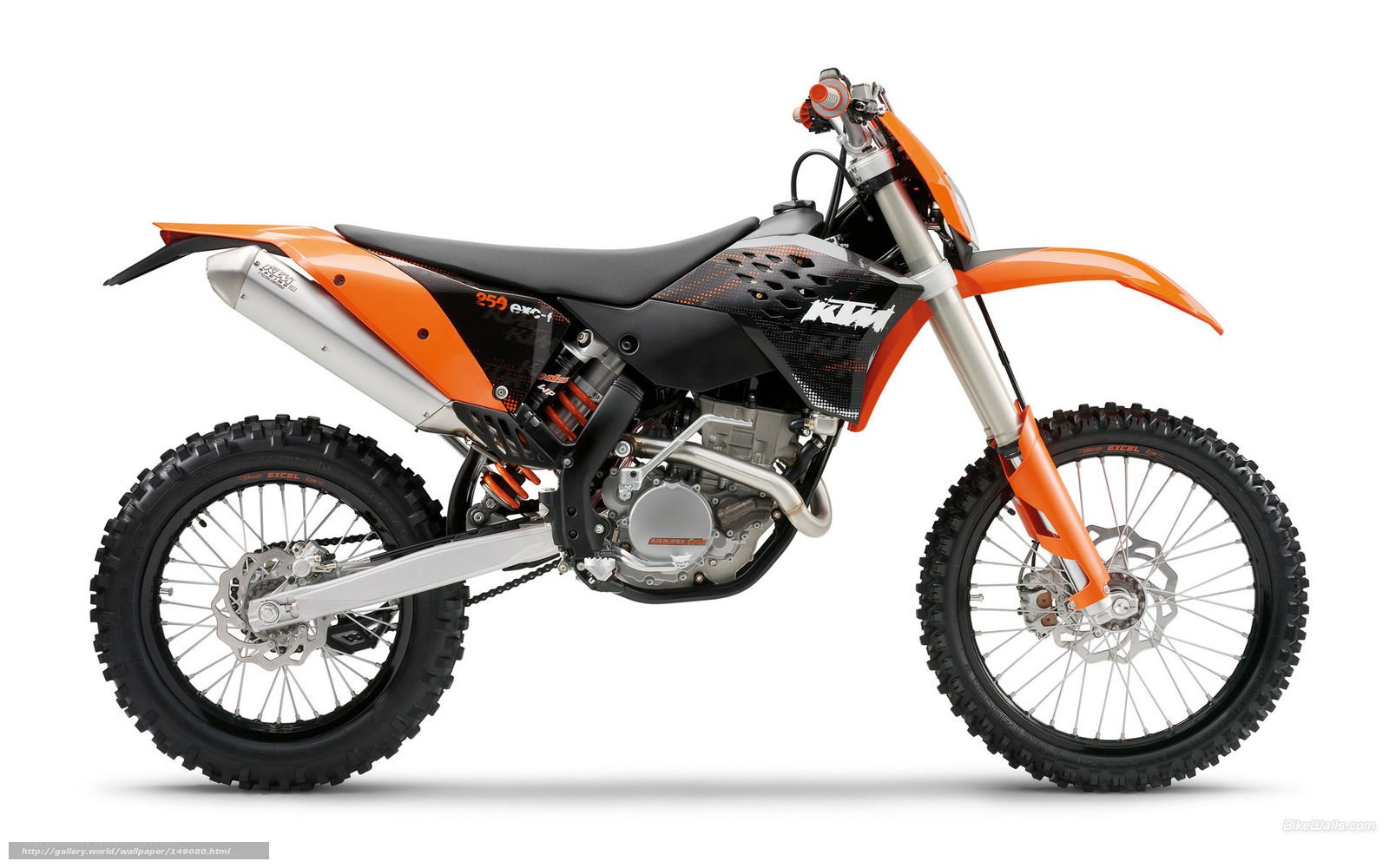 KTM 250 EXC-F dirt bike