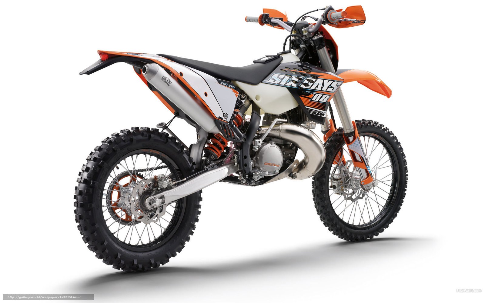 KTM 250 EXC Six Days motorcycle