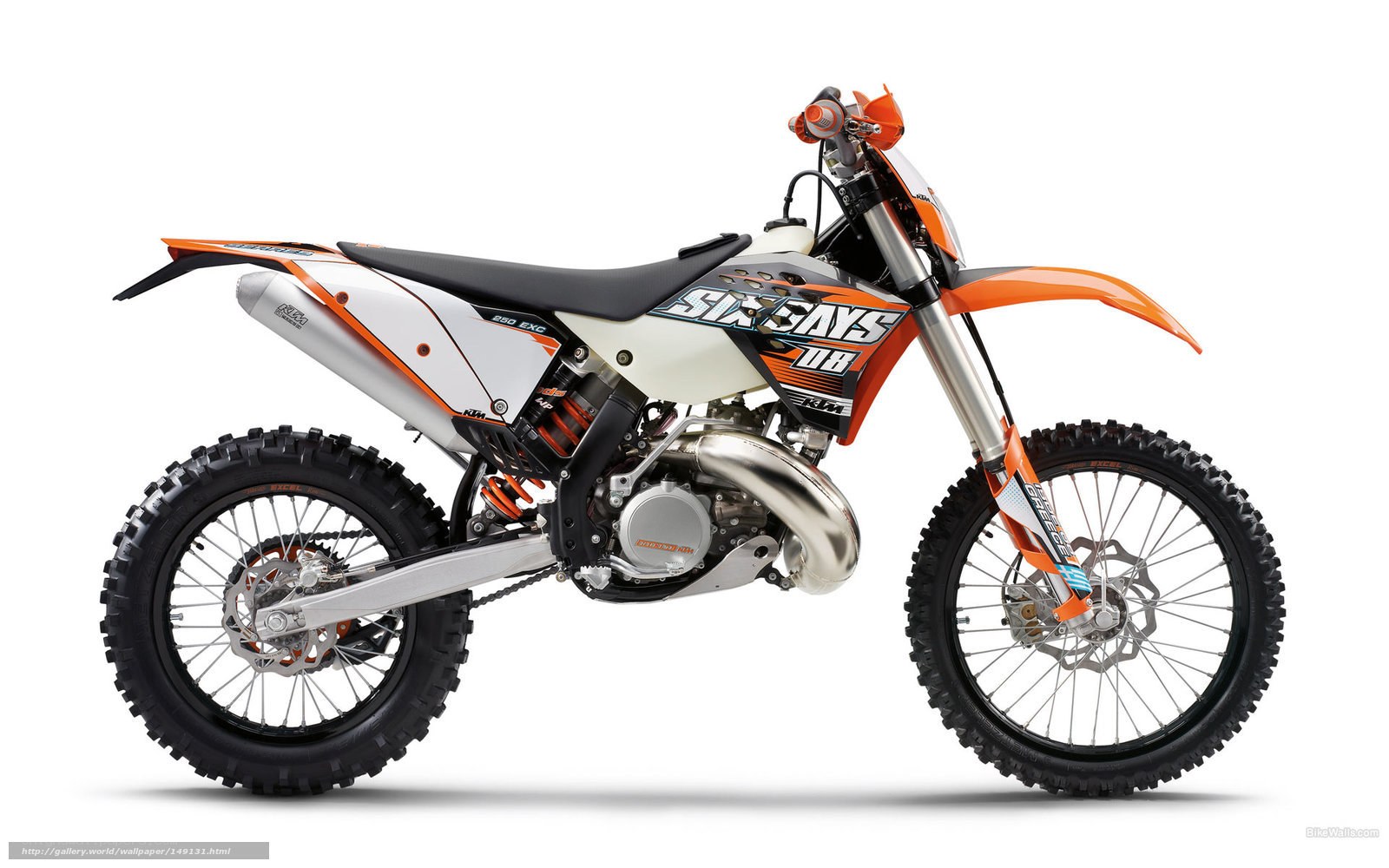 KTM 250 EXC Six Days motorcycle
