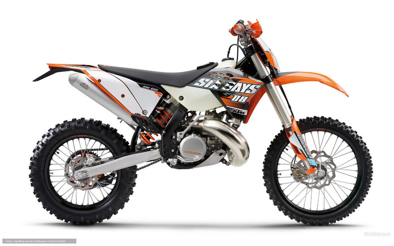 KTM 250 EXC Six Days motorcycle