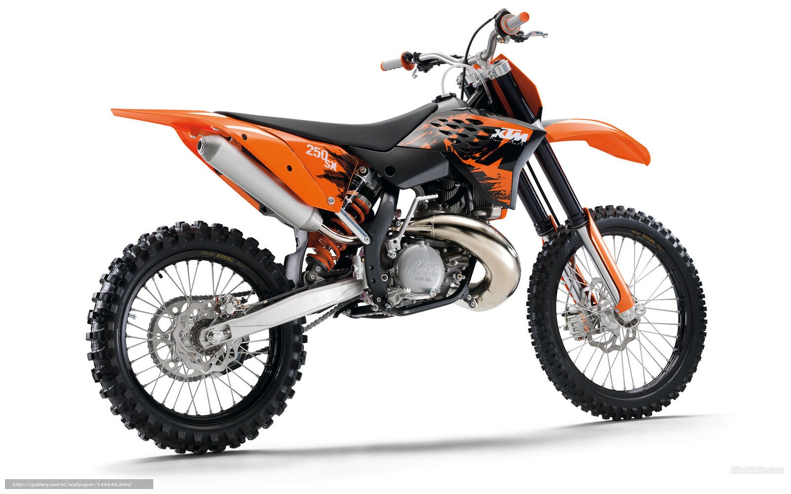 KTM 250 SX dirt bike