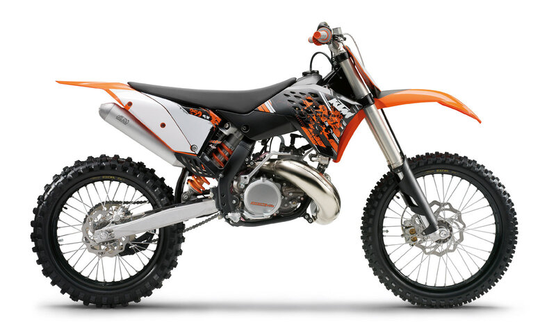KTM 250 SX dirt bike