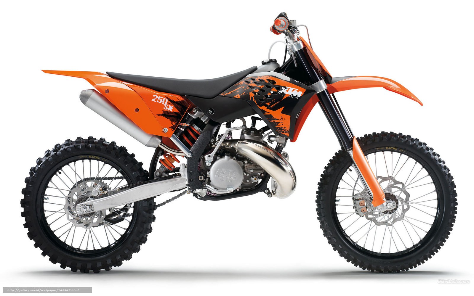 KTM 250 SX dirt bike