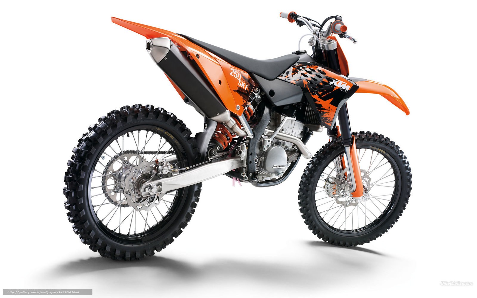 KTM 250 SX-F dirt bike