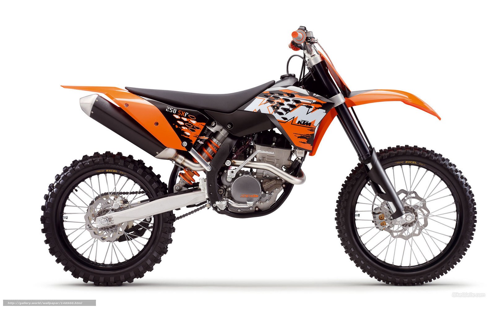 KTM 250 SXF dirt bike