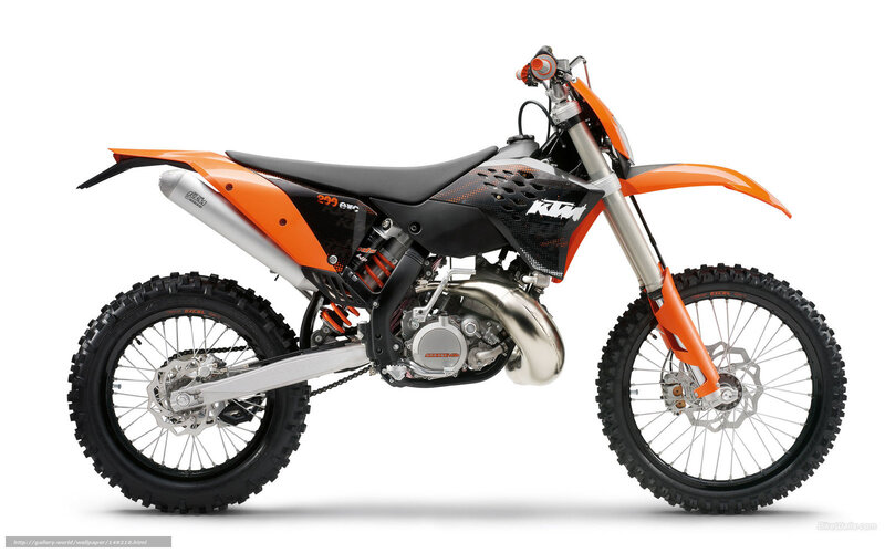 KTM 299 EXC dirt bike