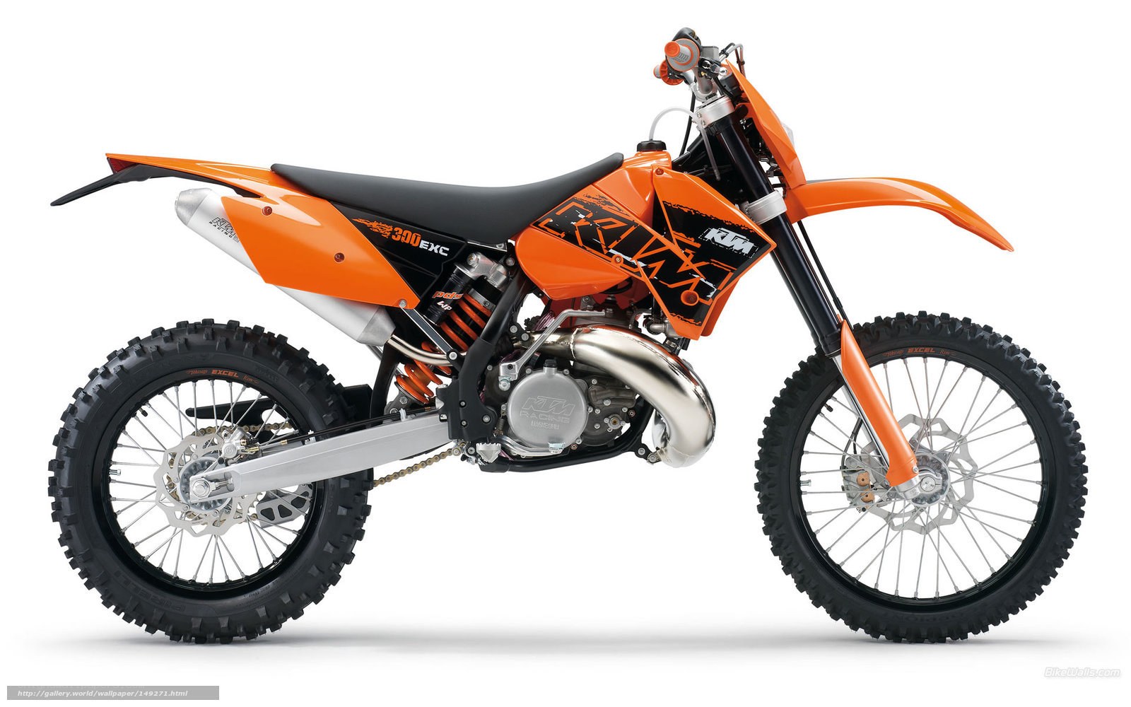 KTM 300 EXC dirt bike