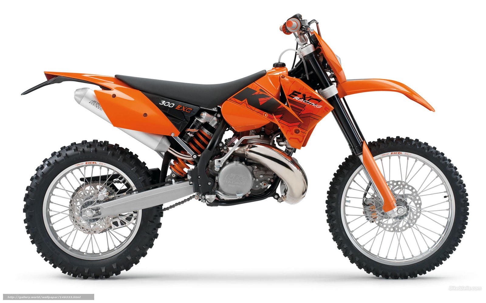 KTM 300 EXC dirt bike