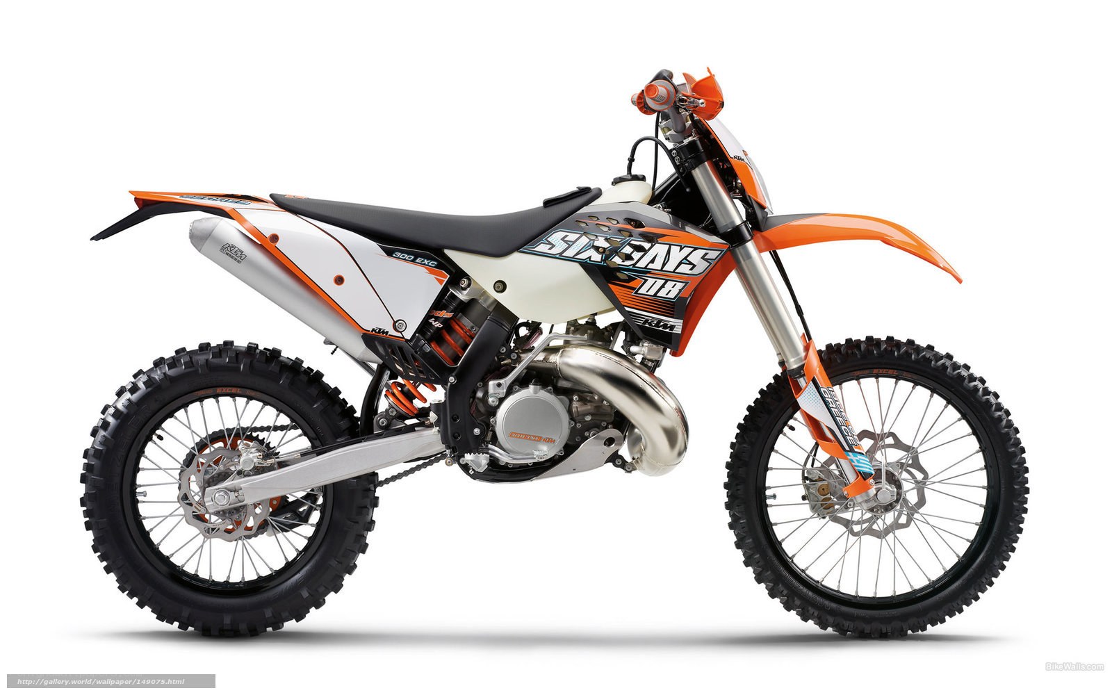 KTM 300 EXC Six Days motorcycle