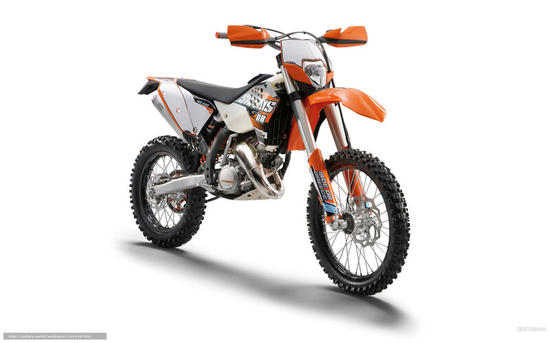 KTM 350 EXC-F dirt bike
