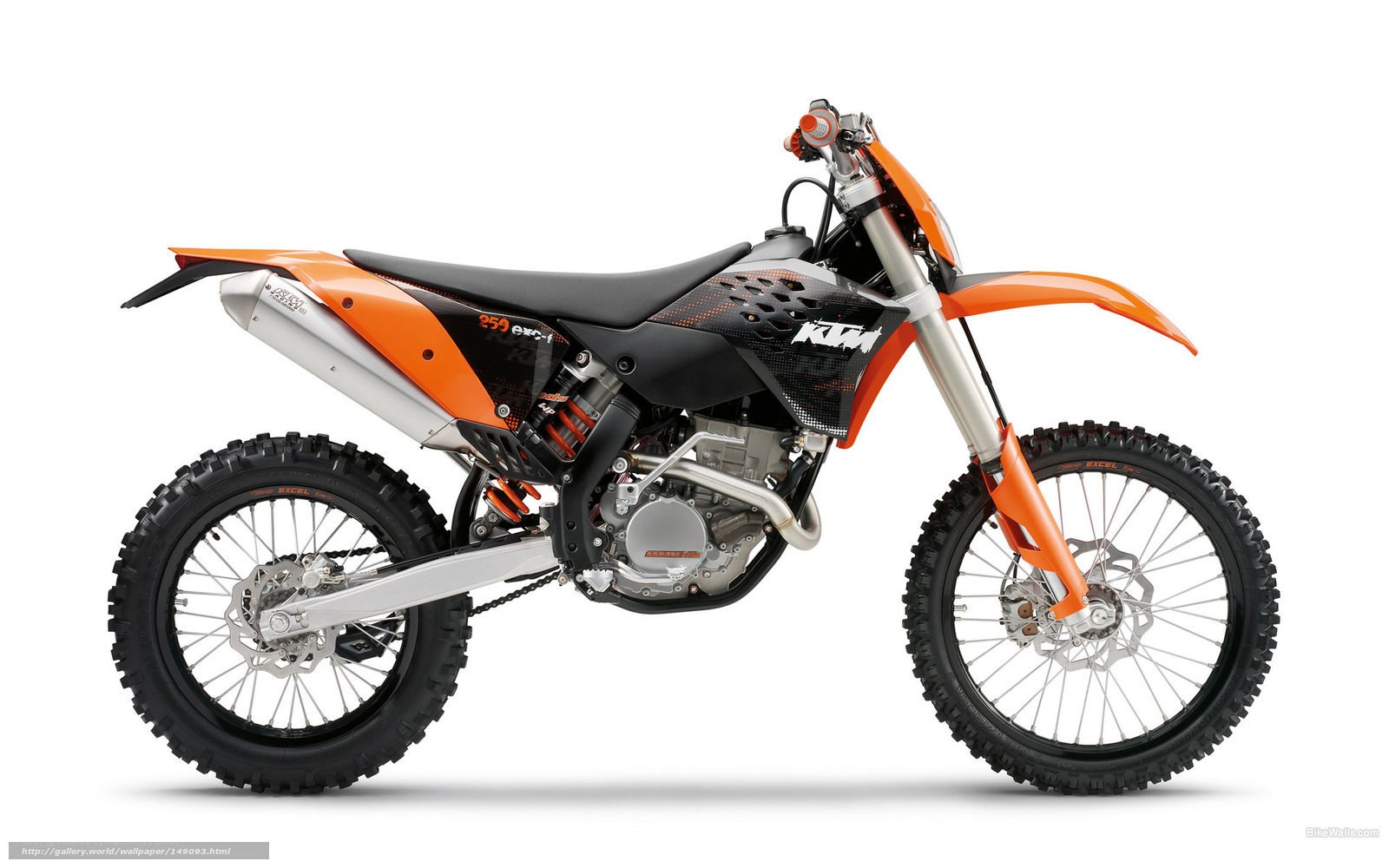 KTM 350 EXC-F dirt bike
