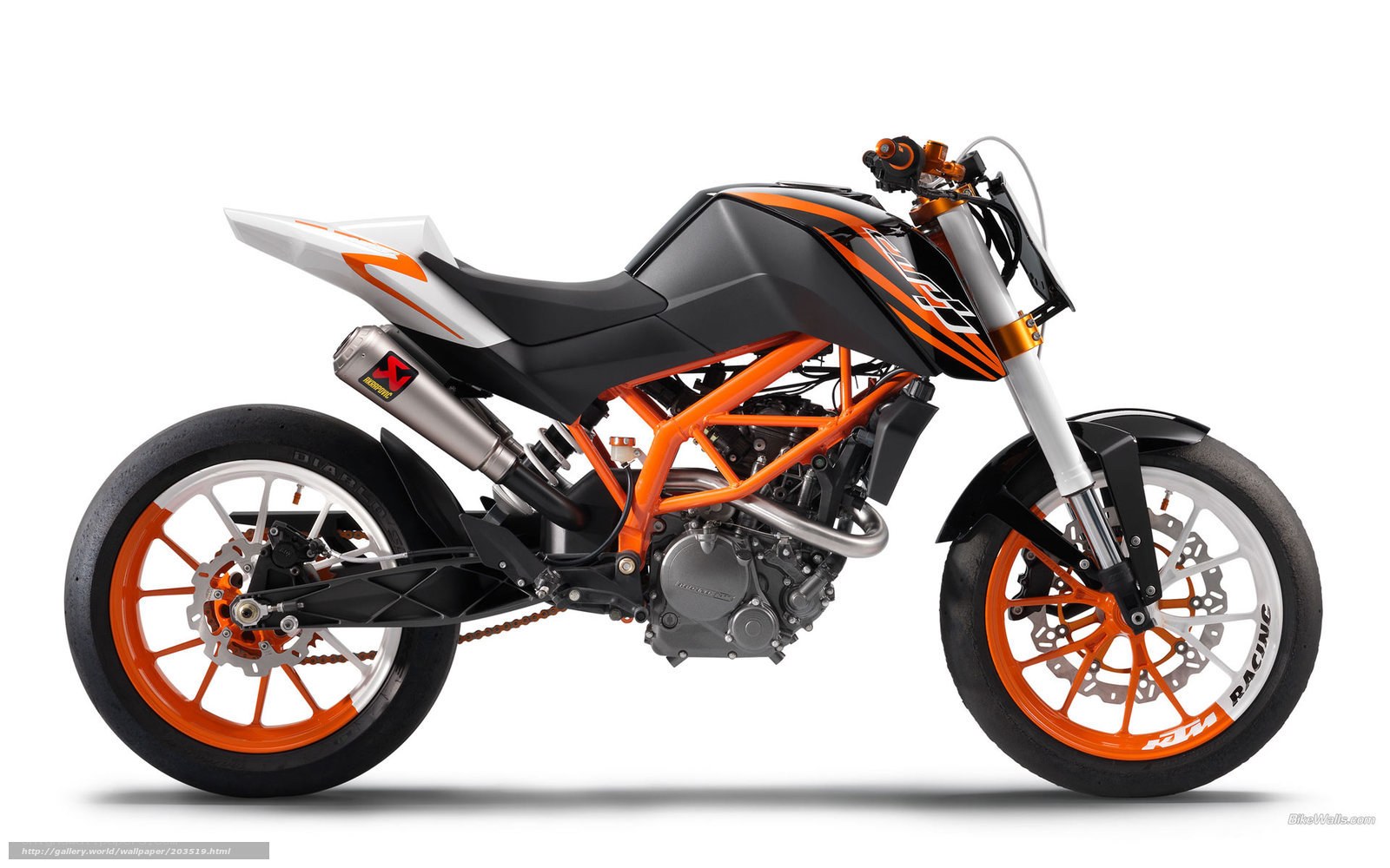 KTM 390 Duke motorcycle