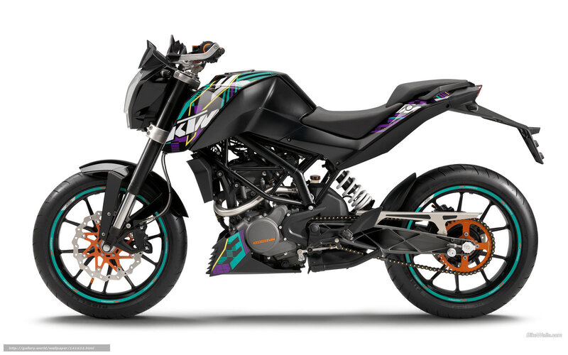 KTM 390 Duke motorcycle