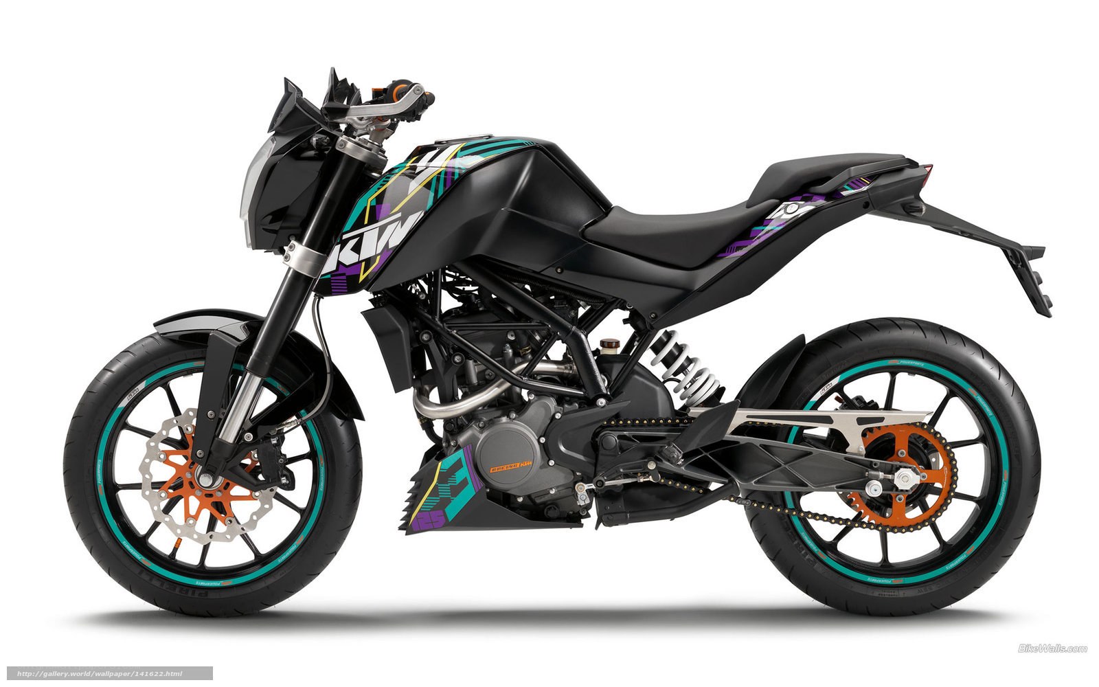 KTM 390 Duke motorcycle