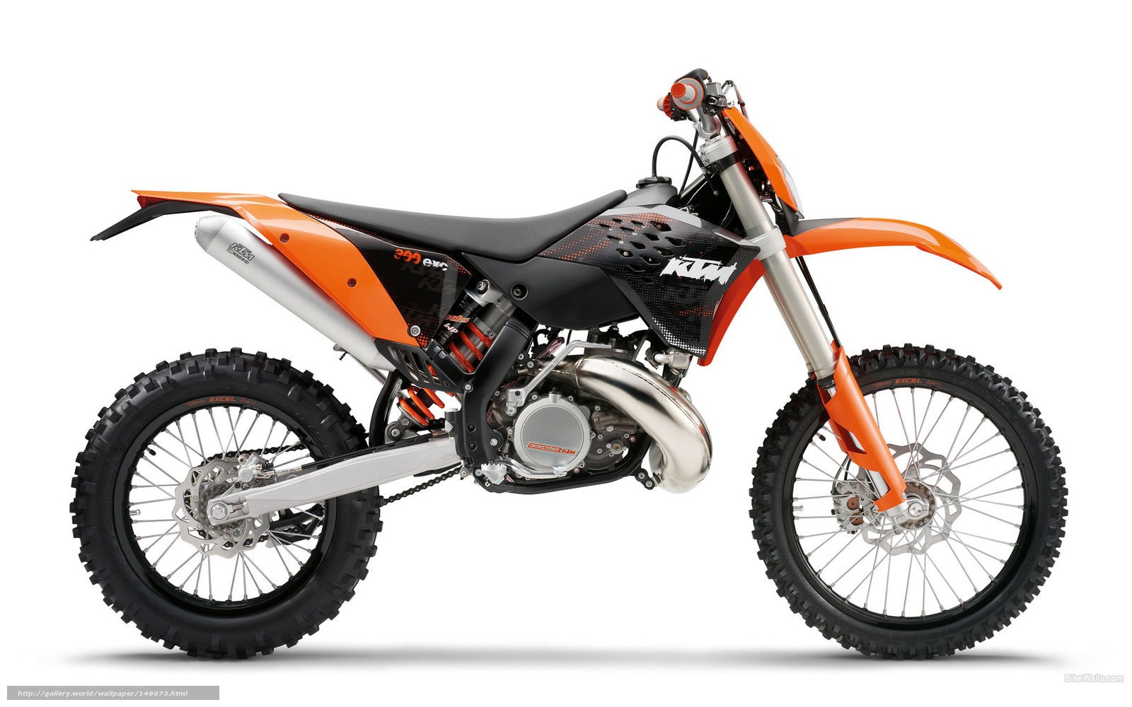 KTM 390 EXC dirt bike